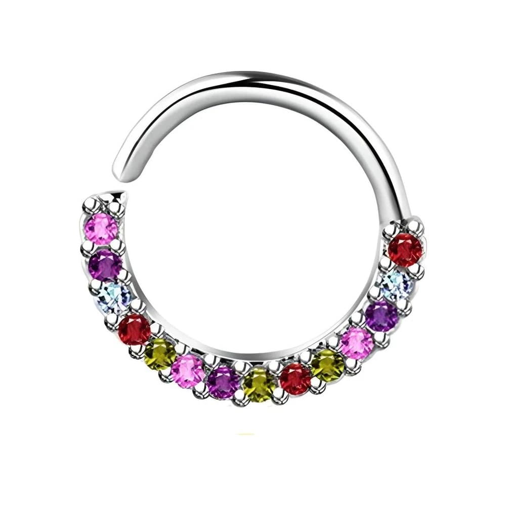 CIRCULAR RAINBOW - PLATEADO