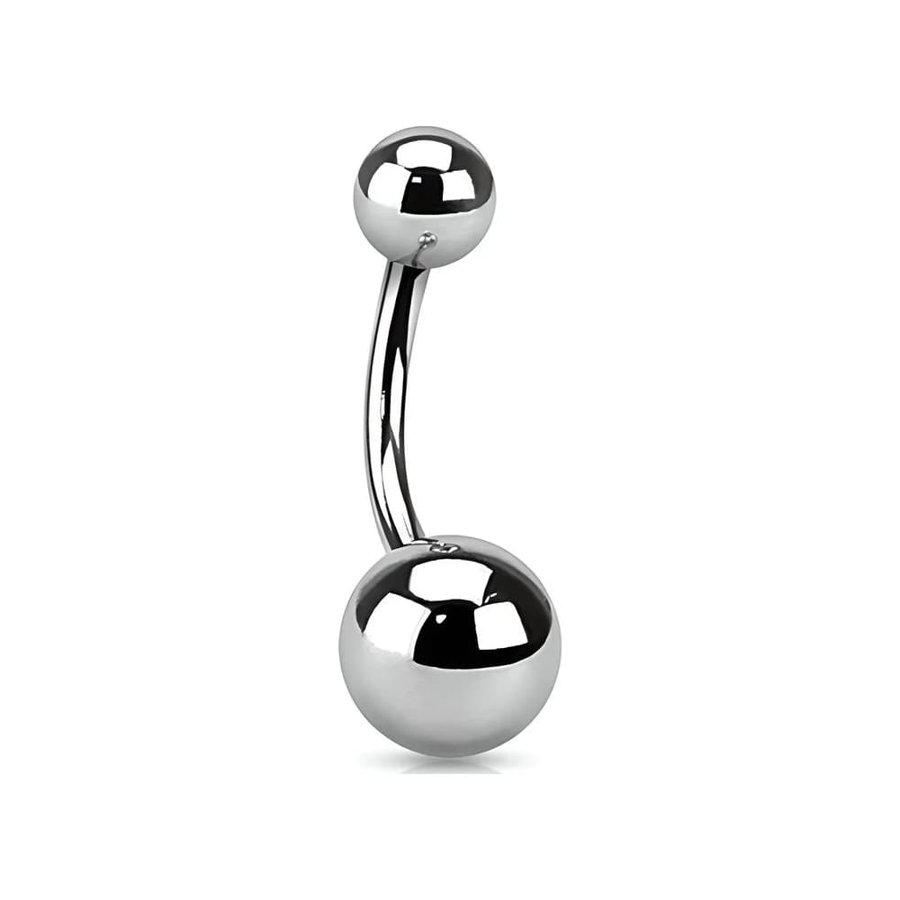 NAVEL BALL BASIC - PLATEADO